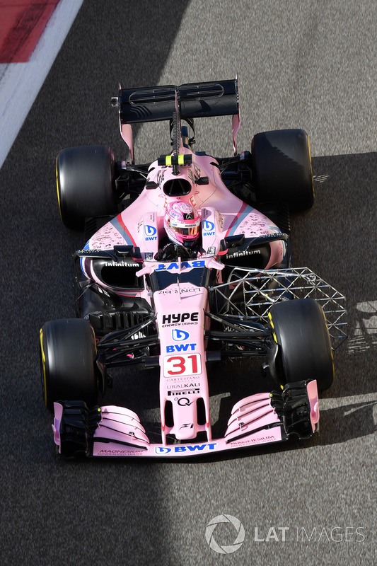 Esteban Ocon, Sahara Force India VJM10 aero sensörleri