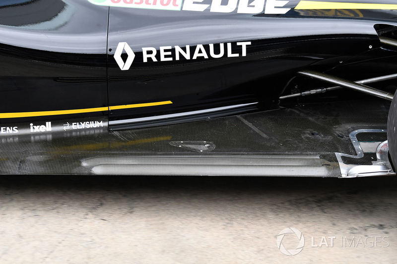 Задняя часть днища Renault RS18