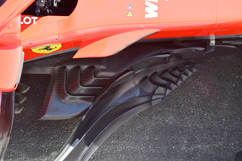 Бічний дефлектор Ferrari SF71H