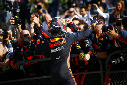 Le vainqueur Daniel Ricciardo, Red Bull Racing