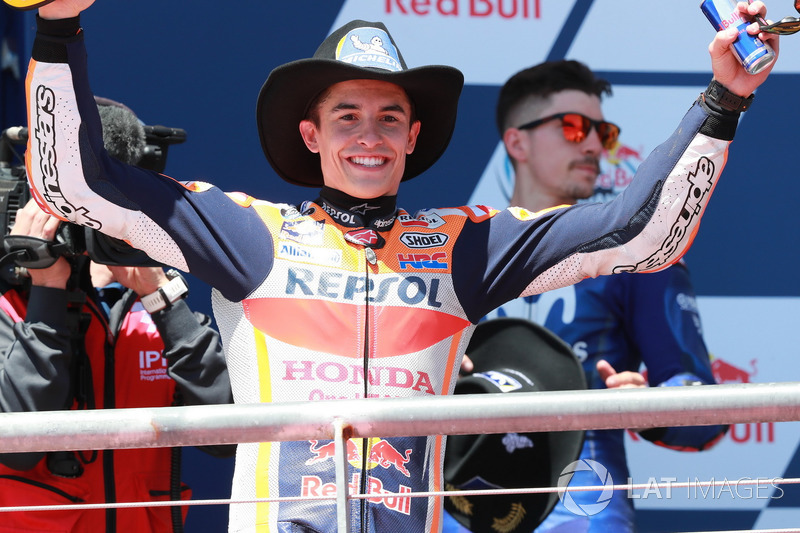 Podium: Marc Marquez, Repsol Honda Team