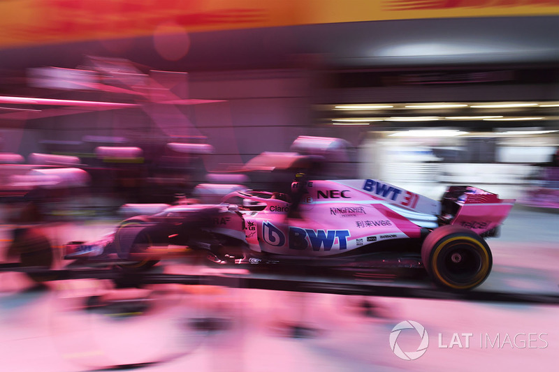 Тренування піт-стопу Force India F1