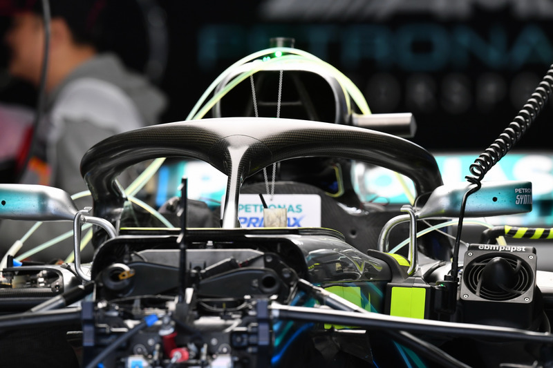 Halo de la Mercedes-AMG F1 W09