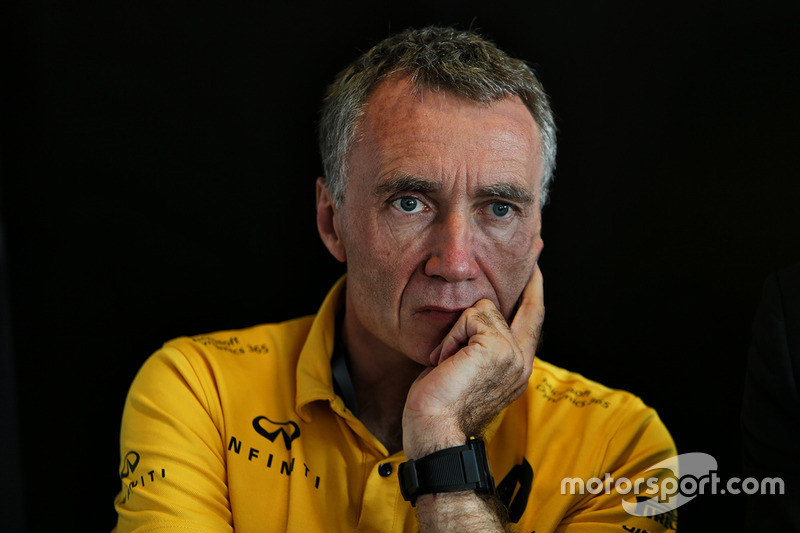 Bob Bell, Renault Sport F1 Team Chief Technical Officer, at a media roundtable.