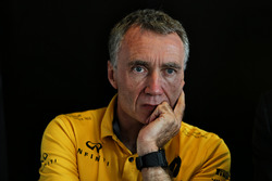Bob Bell, Renault Sport F1 Team Chief Technical Officer, at a media roundtable.