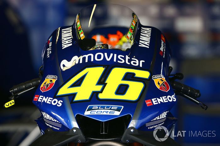 La moto de Valentino Rossi, Yamaha Factory Racing