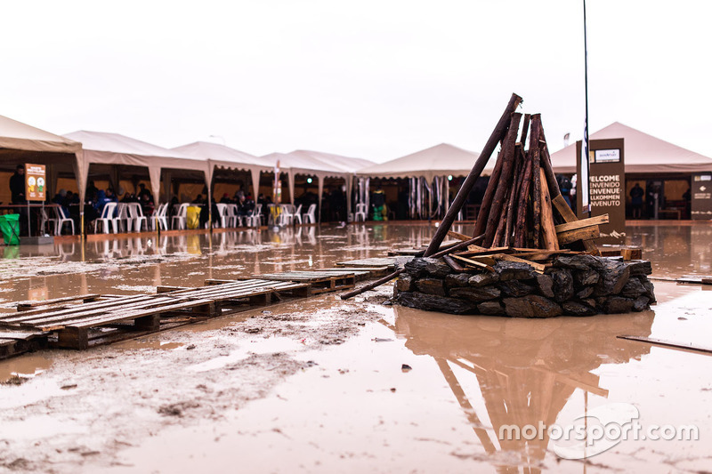 Flooding at the Bivouac in Oruro