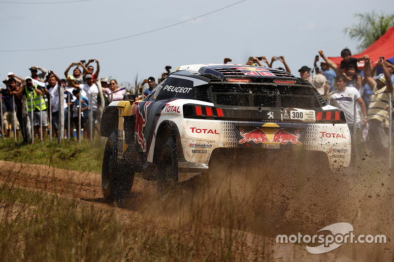 #300 Peugeot Sport Peugeot 3008 DKR: Stéphane Peterhansel, Jean-Paul Cottret