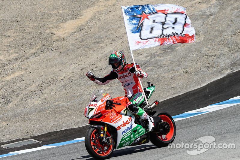 L'émotion du WSBK à Laguna Seca
