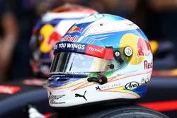 Le casque de Daniel Ricciardo, Red Bull Racing