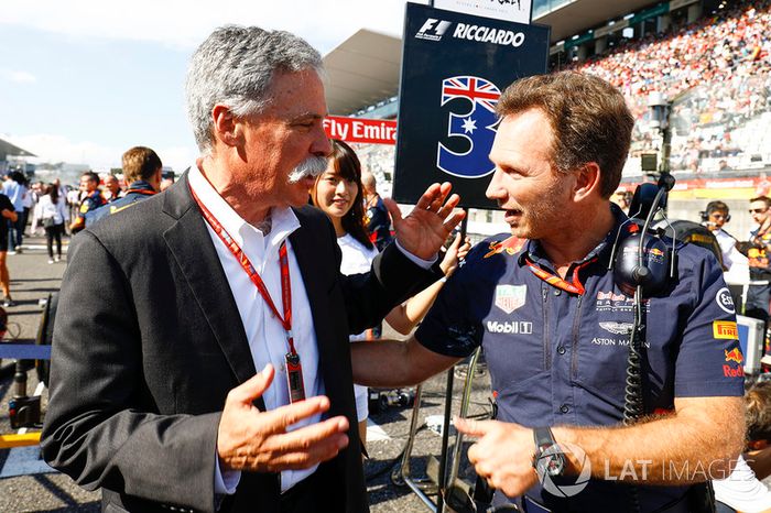 Chase Carey, Formula One, Christian Horner, Red Bull Racing