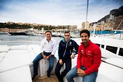 Alejandro Agag, Formula E CEO, CEO, Formula E Holdings. with Sébastien Buemi, Renault e.Dams, Lucas 