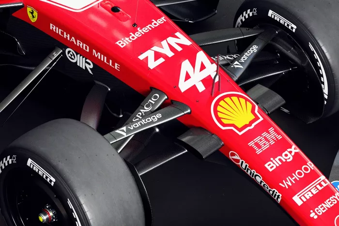 Detalle Ferrari SF-26