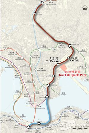 Conectividad de Kai Tak Sports Park