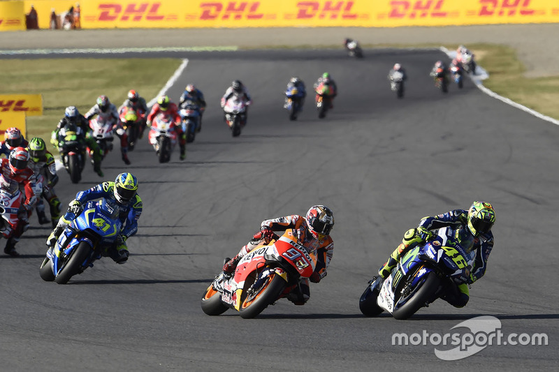 Valentino Rossi, Yamaha Factory Racing, Marc Marquez, Repsol Honda Team