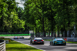 #57 AMG-Team Black Falcon, Mercedes-AMG GT3: Hubert Haupt, Adam Christodoulou, Andreas Simonsen; #12