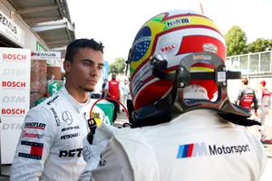 Pascal Wehrlein, Mercedes-AMG Team HWA and Augusto Farfus, BMW Team RMG