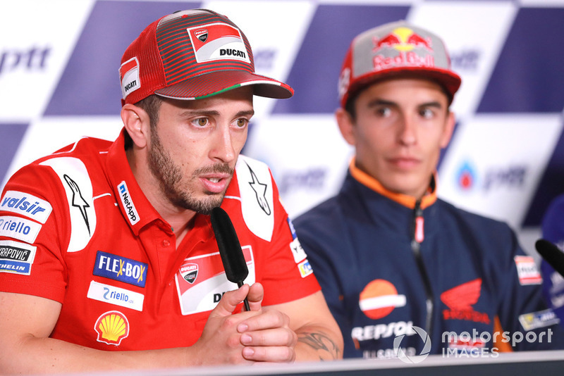 Andrea Dovizioso: “Obviamente não é bom perder na última curva, mas estou realmente feliz porque esta pista não era nossa.”