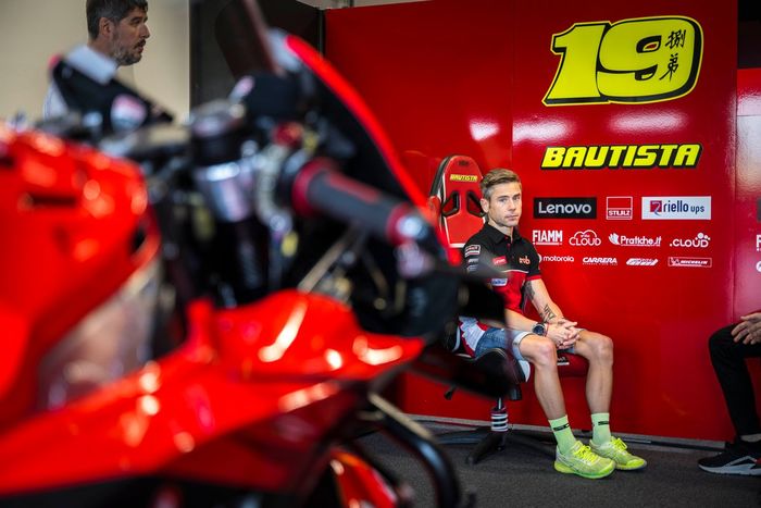 Alvaro Bautista, Ducati, Test Misano