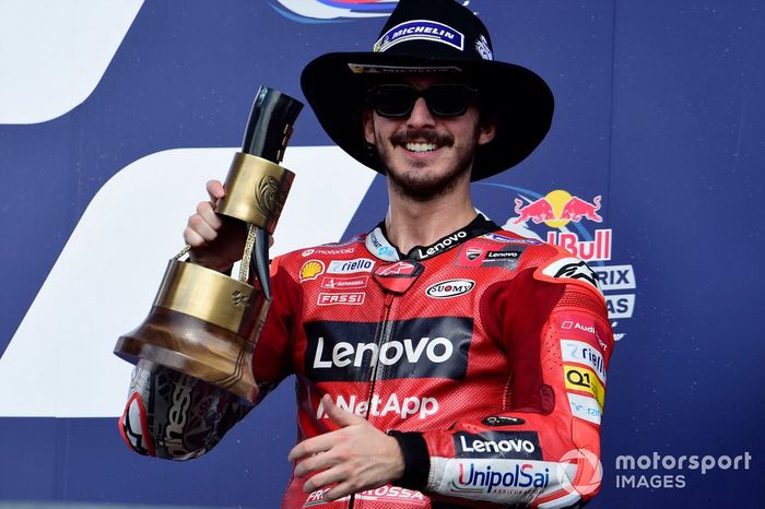 Podio: tercer lugar Francesco Bagnaia, Ducati Team