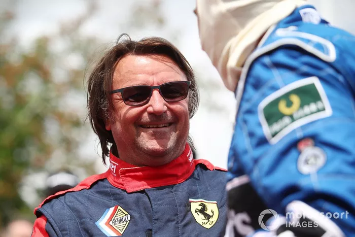 Rene Arnoux y Nigel Mansell 