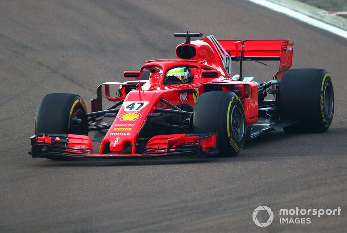 Mick Schumacher, Ferrari SF71H