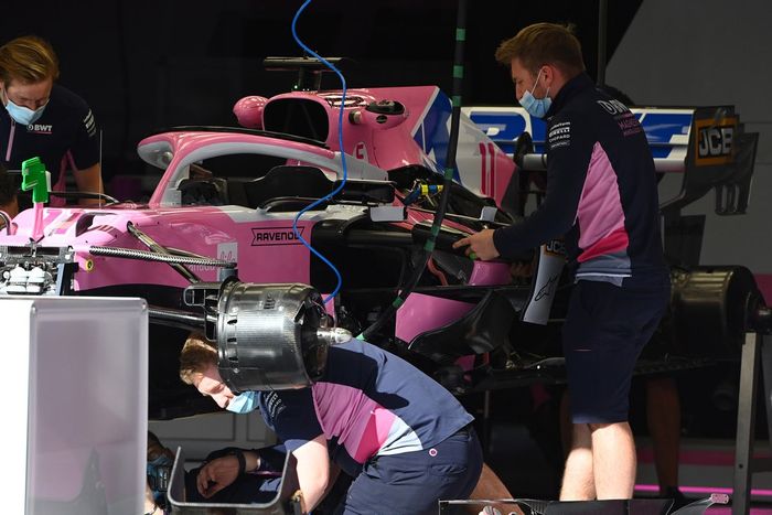 Detalle del Racing Point RP20