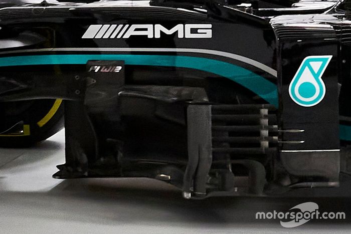 Detalle del Mercedes AMG F1 W12