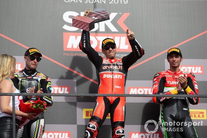 Jonathan Rea, Kawasaki Racing Team, Alvaro Bautista, Aruba.it Racing-Ducati Team, Toprak Razgatlioglu, Turkish Puccetti Racing