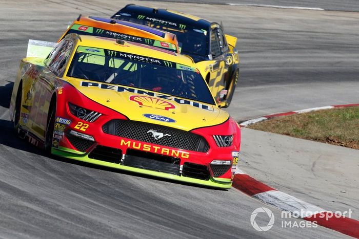 Joey Logano, Team Penske, Ford Mustang Shell Pennzoil