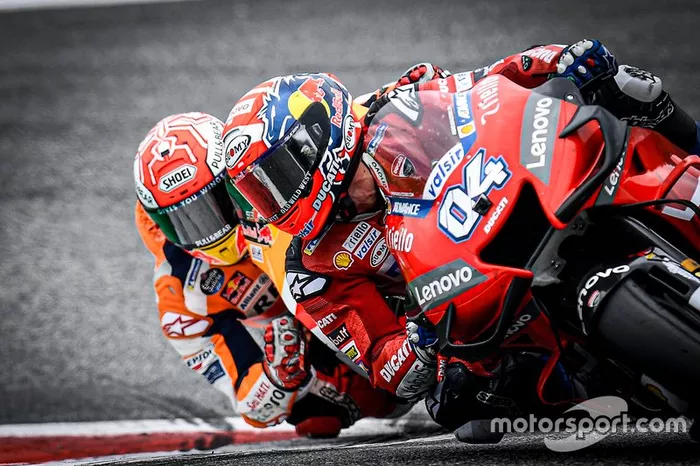 Andrea Dovizioso, Ducati Team, Marc Marquez, Repsol Honda Team