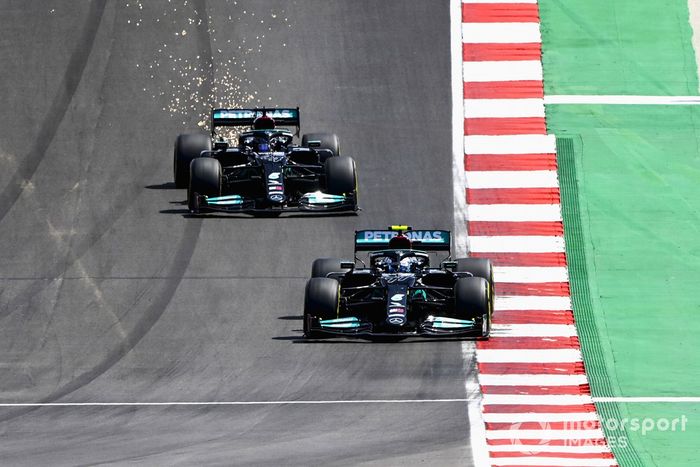 Valtteri Bottas, Mercedes W12, Lewis Hamilton, Mercedes W12