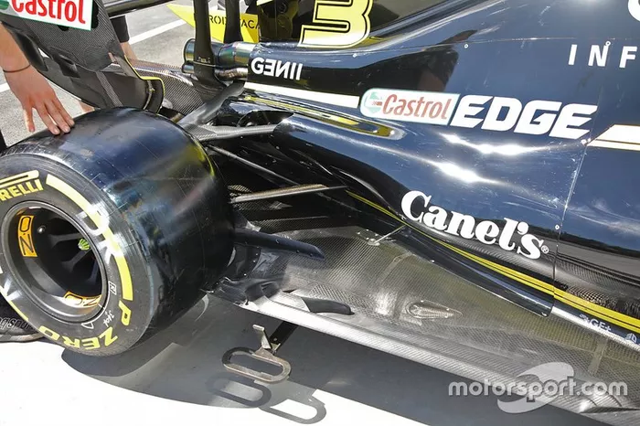 Detalle del renault RS19