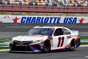  Denny Hamlin, Joe Gibbs Racing, Toyota Camry FedEx Express