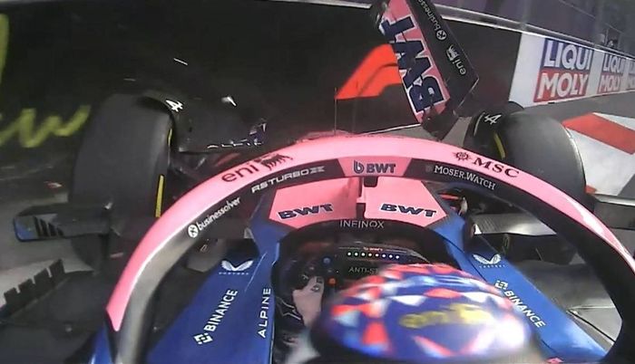 Accidente Colapinto Bakú