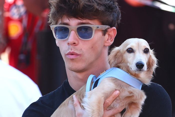 Arthur Leclerc with Leo