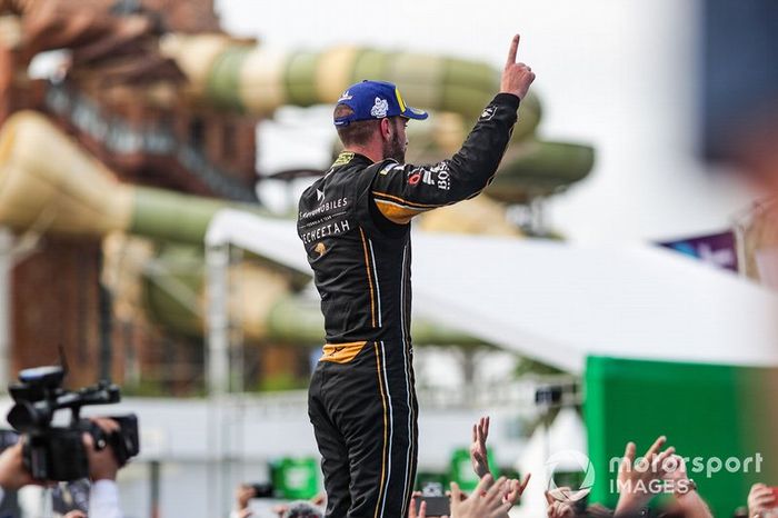 Jean-Eric Vergne, DS TECHEETAH, celebra