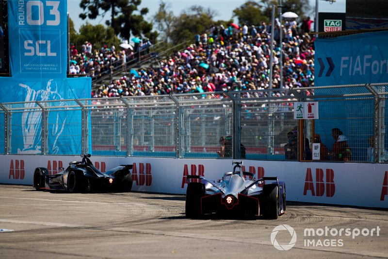 Sébastien Buemi, Nissan e.Dams, Nissan IMO1 Sam Bird, Envision Virgin Racing, Audi e-tron FE05