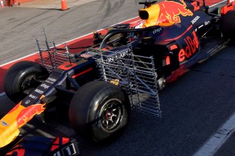 Pierre Gasly, Red Bull Racing RB15 avec des capteurs aérodynamiques
