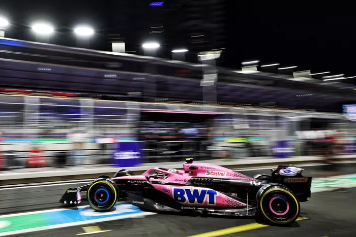 アルピーヌは2023年シーズン開幕3戦（バーレーンGP、サウジアラビアGP、オーストラリアGP）で、メインスポンサーであるBWTのピンク色に染まった。