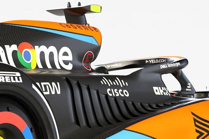 McLaren MCL60, detalle refrigeración