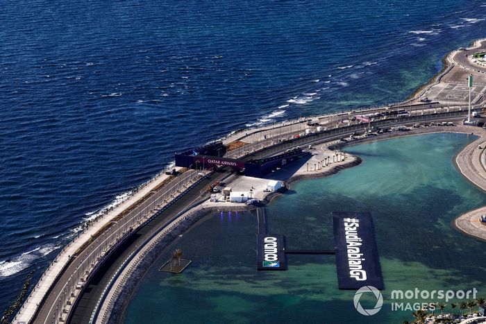 Vista aérea del circuito
