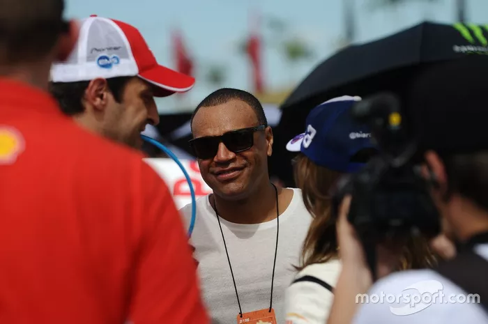 Átila Abreu e Denílson em prova da Stock Car