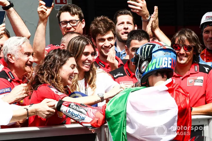 Ganador Francesco Bagnaia, Equipo Ducati