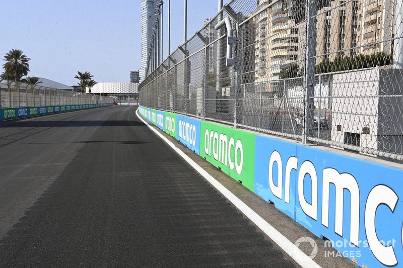 Jeddah Street Circuit last corner detail