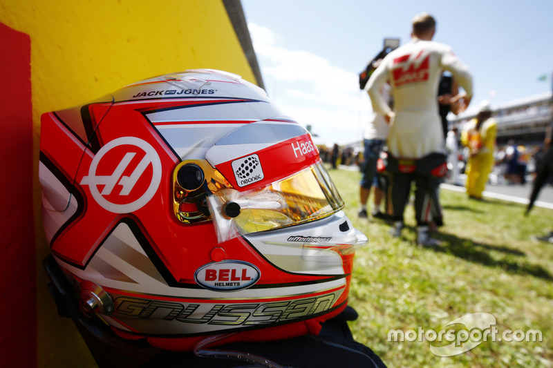 Helm von Kevin Magnussen, Haas F1 Team