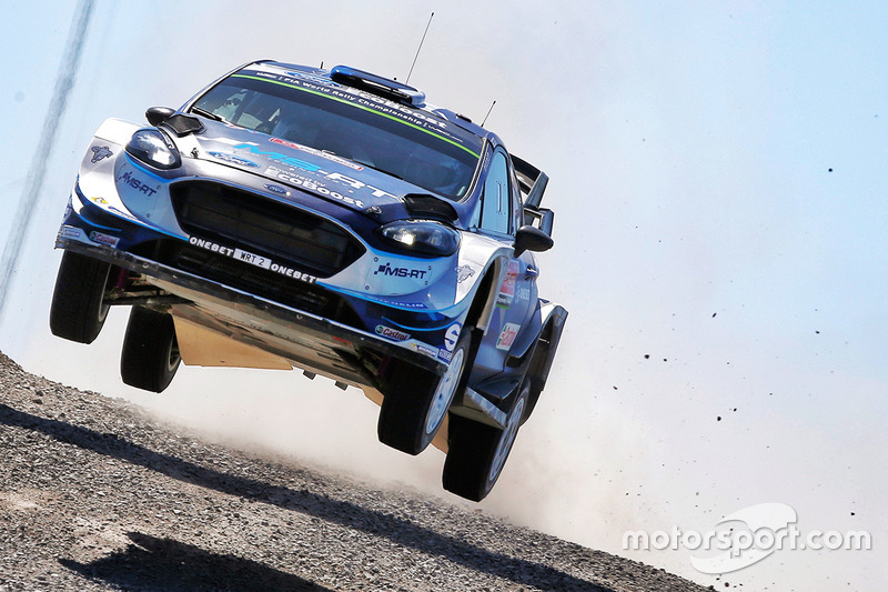 Отт Тянак и Мартин Ярвеоя, Ford Fiesta WRC