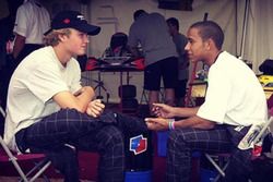 Rosberg y Hamilton