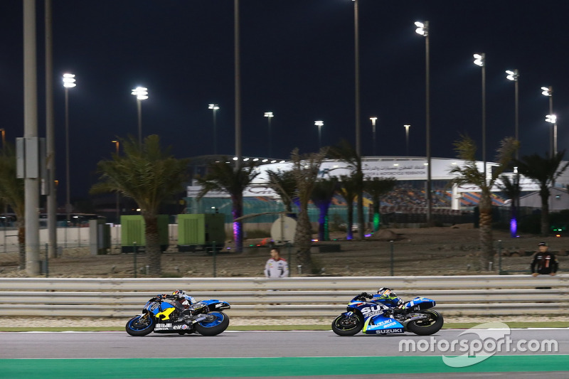 Jack Miller, Estrella Galicia 0,0 Marc VDS; Alex Rins, Team Suzuki MotoGP