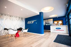 General presentation of Ford GT Chip Ganassi Racing headquarters